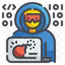 Hacker Security Mysterious Icon