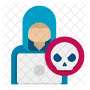 Hacker Cyber Protection Icon