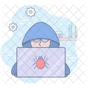 Hacker Cyber Security Icon