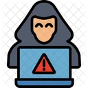 Hacker Crime Cyber Security Icon