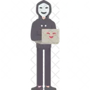 Hacker Criminal Cyber Icon