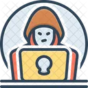 Hacker Phishing Attack Icon