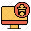 Cyber Crime Hacker Cyber Security Icon