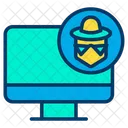 Hacker Computer  Icon