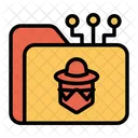 Hacker Folder File Icon