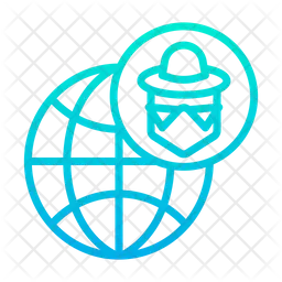 Hacker Globe  Icon