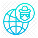 Global Internet Hacker Symbol