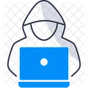 Hacker Cracker Intruder Icon