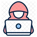 Hacker Criminal Data Icon