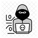 Hacker Cybercrime Data Icon