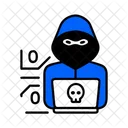 Hacker Cybercrime Data Icon