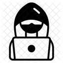 Hacker Cybercriminal Coder Icon