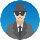 Hacker Hacktivist Drudge Icon