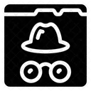Spy Secret Agent Hacker Icon