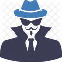 Hacker Spy Fisher Icon