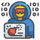 Hacker Security Mysterious Icône