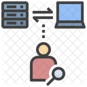 Hacker Programmierer Inspektor Symbol