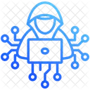 Hacker Hacking Activity Icon