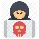 Hacker malware device  Icon