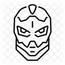 Hacker Mask Face Character Icon