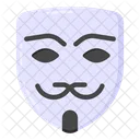 Hacker Mask Criminal Mask Anonymous Mask Icon