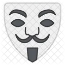Hacker Mask Hacker Costume Falseface Icon