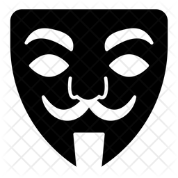 Hacker Mask Icon Download In Glyph Style