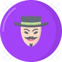 Hacker Mask Secret Mask Hacker Face Icon