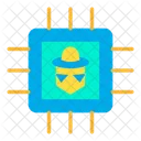 Hacker Microchip  Icon
