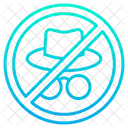 Hacker verbieten  Symbol