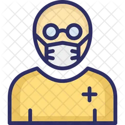 Hacker Wearing mask  Icon