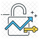 Piratage De Croissance Verrouillage Securite Icône