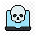 Hackers De Laptop Hackers Na Internet Hackers On Line Icon