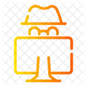 Hacking Cyber Crime Computer Icon