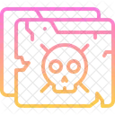 Hacking Skull Coding Icon