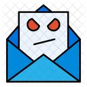 Hacking Mail Virus Email Virus Mail Icon