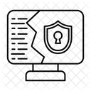 Hackerangriff  Symbol