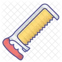 Hacksaw Lineal Style Iconscience And Innovation Pack Icon
