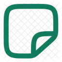 Haftnotiz Symbol