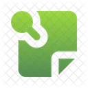 Haftnotiz  Symbol