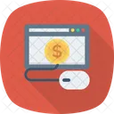 Haga Clic Raton Pagina Web Icono