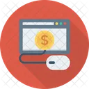 Haga Clic Raton Pagina Web Icono