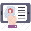 Haga clic en vídeo  Icono