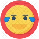 Emoji Rindo Hahaha Emoticon Ícone