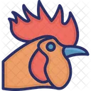 Huhn Henne Hahn Symbol