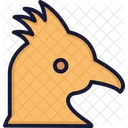 Huhn Henne Hahn Symbol