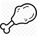 Hähnchenkeule  Symbol