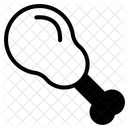 Hähnchenschenkel  Symbol