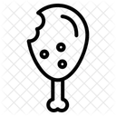 Hähnchenschenkel  Symbol