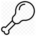 Hahnchenschenkel Symbol